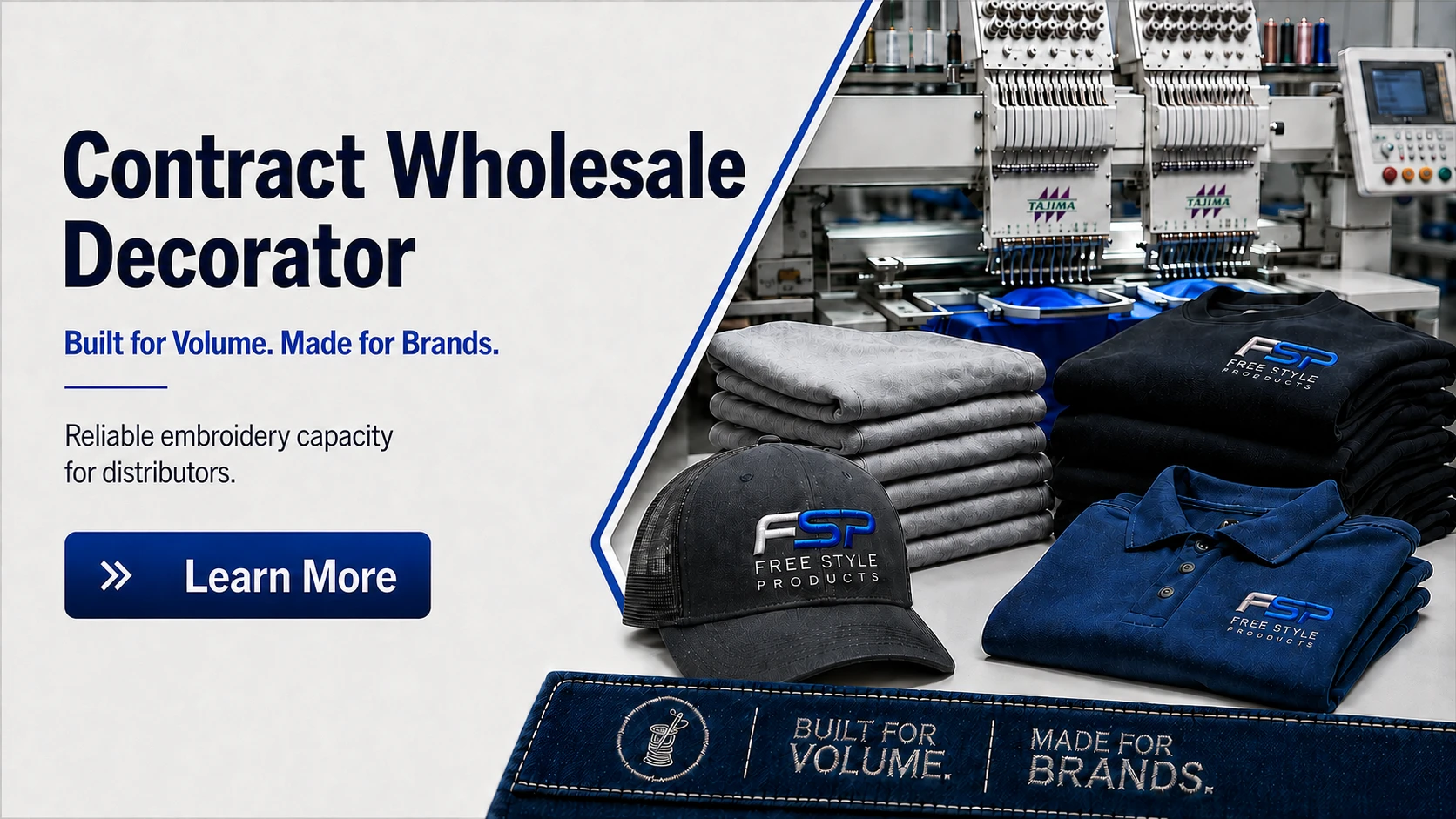 Contract Wholesale Decorator - Built for Volume, Made for Brands