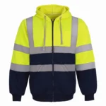FS307-ANSI Class 3 Hi-Viz Safety Full-Zip Hoodie