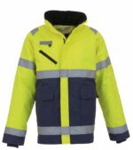 FS311-ANSI Class 3 Rated 3-1 Parka Jacket with Removable Fleece Liner